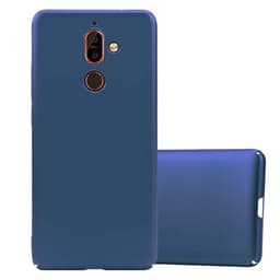Nokia 7 PLUS Suojakuori Kotelo (Sininen)