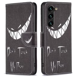 Til Samsung Galaxy S24+ Lommebok-deksel Mønsterdeksel
