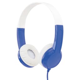 BuddyPhones Discover on-ear hovedtelefoner (blå)