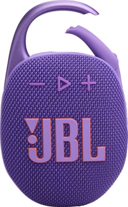 JBL Clip 5 bærbar bluetooth-høyttaler (lilla)