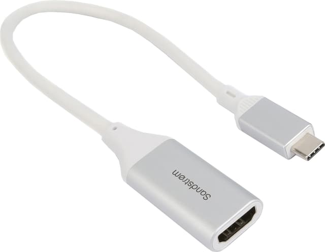 Sandstrøm USB-C til HDMI-adapter