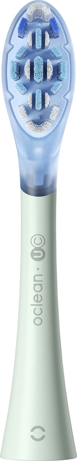 Oclean Ultra White tannbørstehode 7682059 2-pakning (grønn)