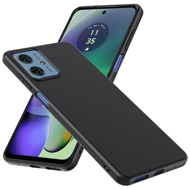 Silikondeksel Motorola Moto G54  - Svart
