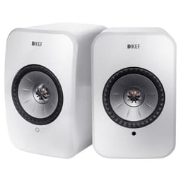 KEF LS-X stereo bluetooth-högtalare (vit)