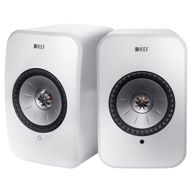 KEF LS-X stereohøyttalere (hvit)