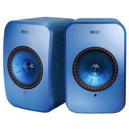 KEF LS-X stereo bluetooth-høyttalere (blå)