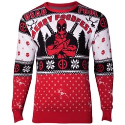 Marvel: Deadpool jultröja (M)