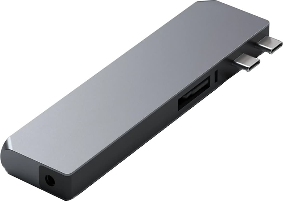 Pro Max Usb Satechi Pro Max USB-C hub (grå) - Elkjøp