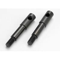 TRX-5537 Wheel spindles, front (left & right) (2)