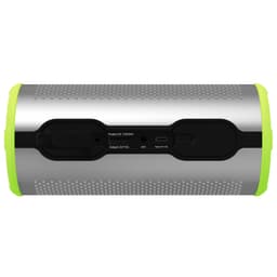BRAVEN Stryde 360 trådlös högtalare (silver/grön)