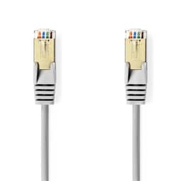 Nedis CAT5e nätverkskabel | SF/UTP | RJ45 hane | RJ45 hane | 15.0 m | Rund | PVC | Grå | Kuvert
