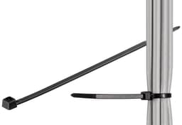 Kabelbinder, vejrbestandig nylon, sort