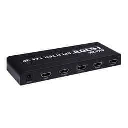 1x4 HDMI-splitter til 4 skjermer 4K
