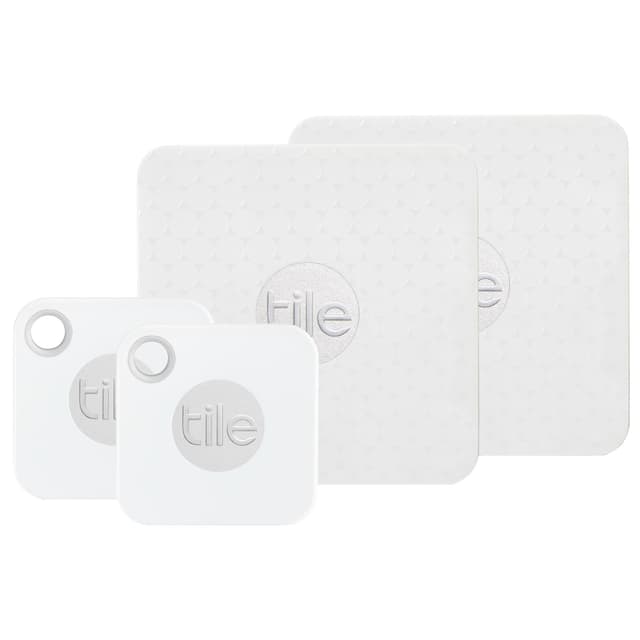Tile Mate &amp; Slim Combo spårningsbrickor 4 pack (vit) - Elgiganten