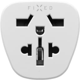 Fixed World to EU reseadapter (vitt)