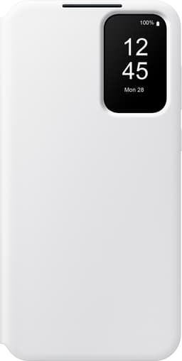 Samsung Galaxy A55 5G Smart View Wallet lommebokdeksel (hvit)