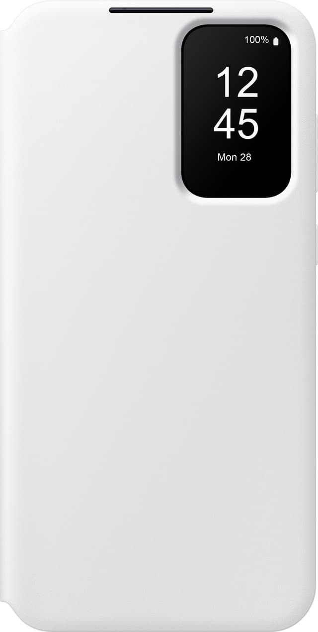 Galaxy A55 Smart View Wallet plånboksfodral (vitt)