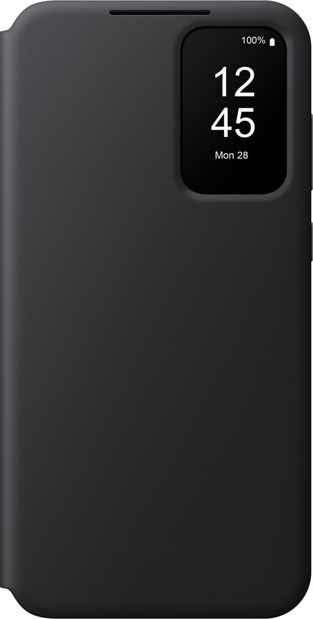 Samsung Galaxy A35 5G Smart View Wallet lommebokdeksel (sort)