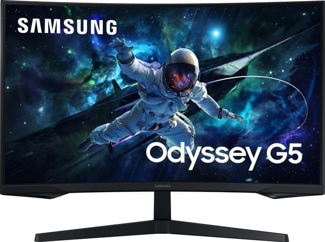 Samsung Odyssey G55C LS32CG552EUXEN 32” buet VA gamingskjerm