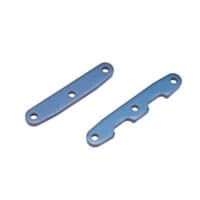 TRX-6823 Bulkhead tie bars, front & rear, aluminu