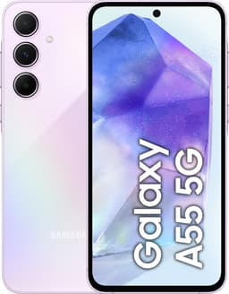 Samsung Galaxy A55 5G älypuhelin 8/256 GB (violetti)