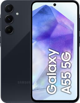 Samsung Galaxy A55 5G smarttelefon 8/256GB (marineblå)