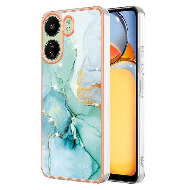 SKALO Xiaomi Redmi 13C 4G Marmori TPU kuori - #2