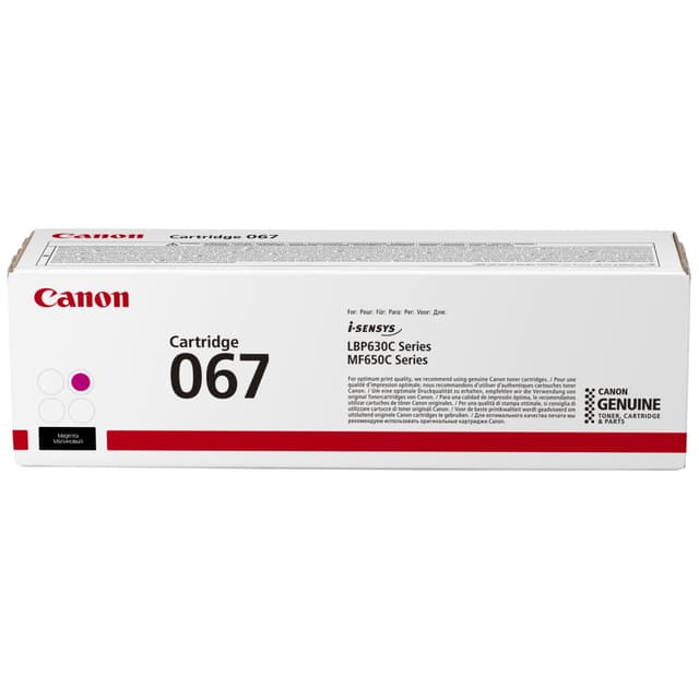 Canon 067 mustekasetti (magenta)