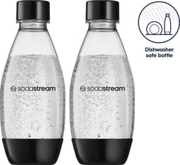 SodaStream DWS Fuse kullsyreflaske 1748223770 (2-pk., sort)