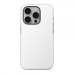 NOMAD iPhone 15 Pro Deksel Sport Case Hvit