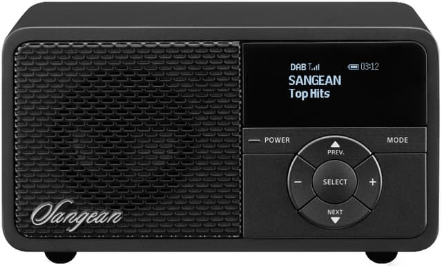 Sangean DDR-7X digitalradio (sort)