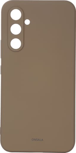 Onsala Samsung Galaxy A55 5G silikone etui (brun)