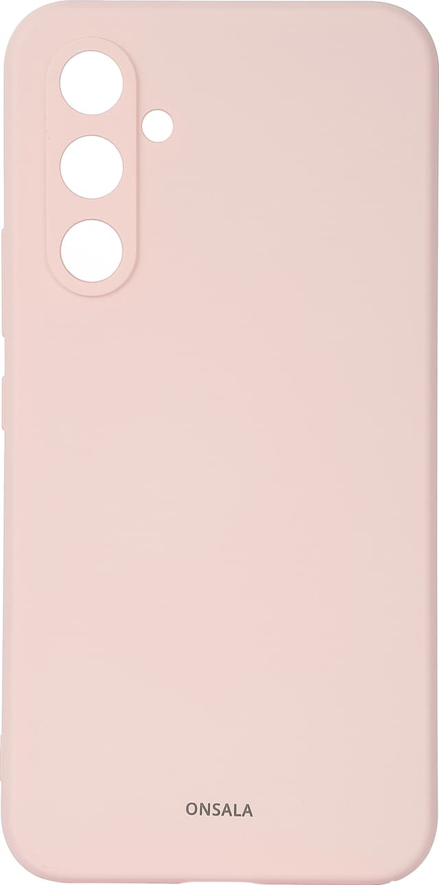 Onsala Samsung Galaxy A55 5G silikondeksel (rosa)