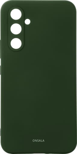 Onsala Samsung Galaxy A55 5G silikondeksel (grønn)