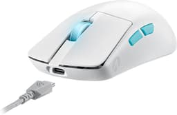 Asus ROG Harpe Ace Aim Lab Editon trådløs mus (hvid)