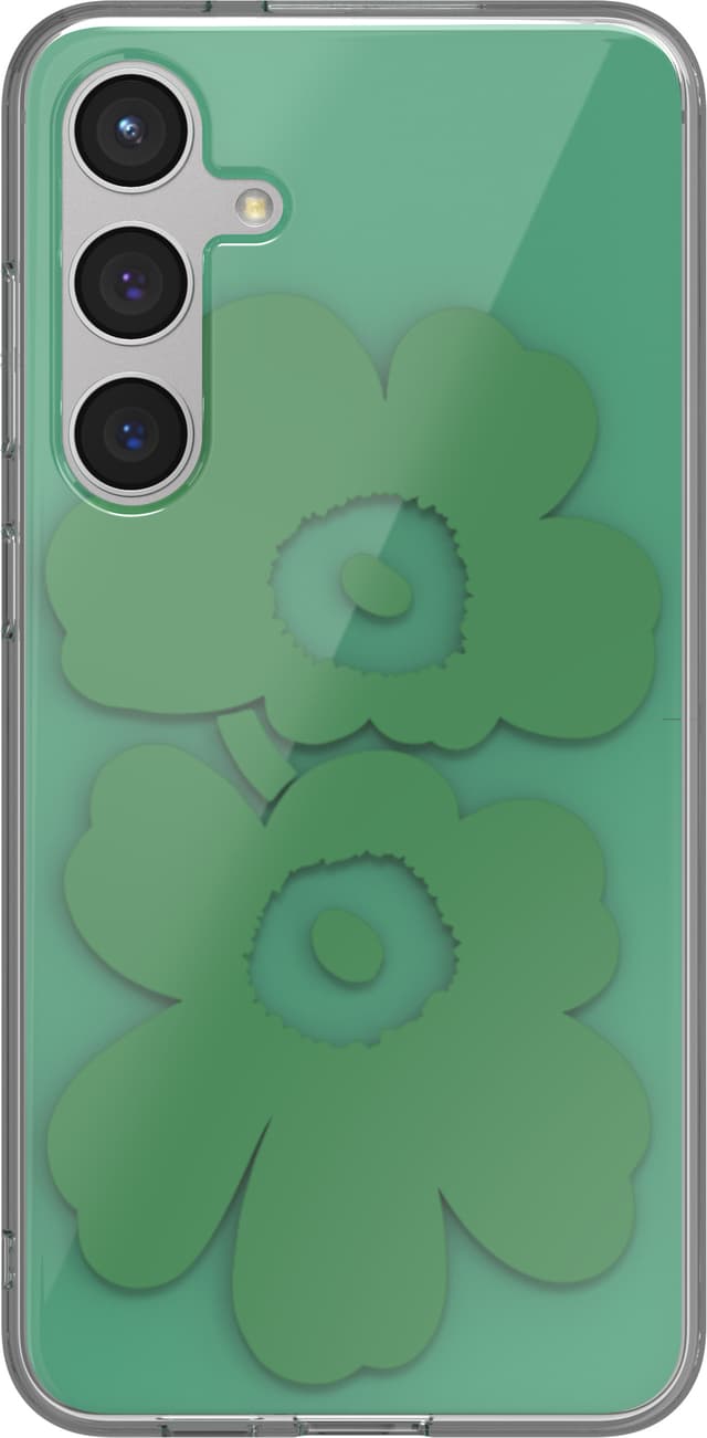 24SS■marimekko■Galaxy S24+ レイヤー スマホケース グリーン 24SS□marimekko□Galaxy S24+ レイヤー スマホケース グリーン