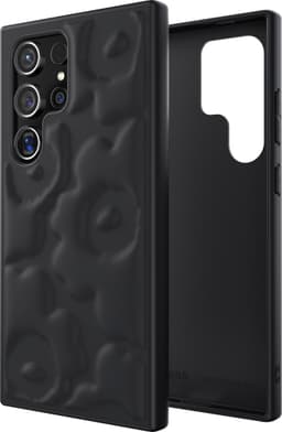 Samsung Galaxy S24 Ultra Marimekko Indgraveret etui (sort)