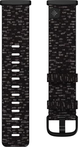 Versa 3/4 og Sense/Sense 2  Woven Band Charcoal (L)