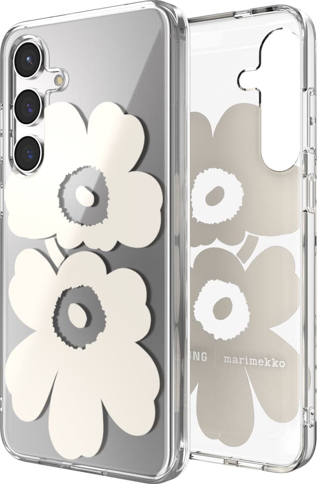 Samsung Galaxy S24 Plus Marimekko Dual Layer suojakuori (beige)