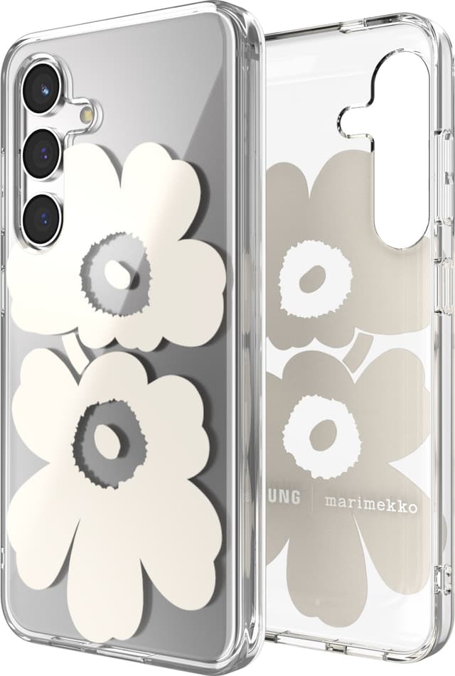24SS■marimekko■Galaxy S24 エンボス スマホケース ベージュ marimekko×samsung】スマホケース Embossed Case S24 (marimekko