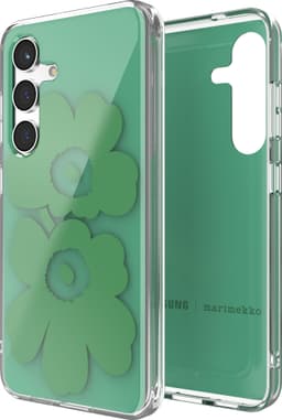 Samsung Galaxy S24 Marimekko Dobbeltlags etui (grøn)