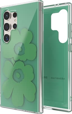 Samsung Galaxy S24 Ultra Marimekko Dobbeltlags etui (grøn)