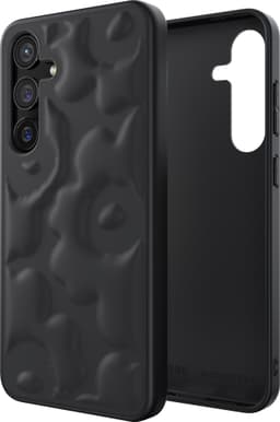 Samsung Galaxy S24 Plus Marimekko Indgraveret etui (sort)
