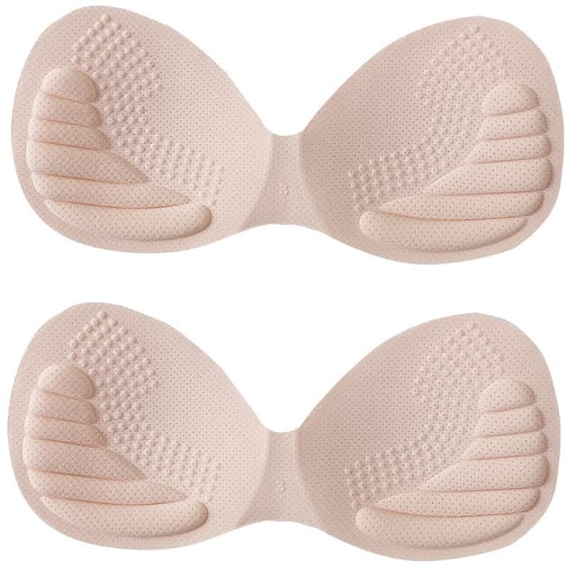 1 pari Wings yksiosainen rintaliivit, irrotettava naisten kupeille Beige