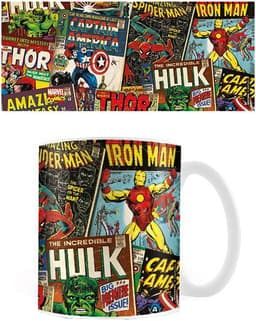 Play Marvel krus (Retro covers)