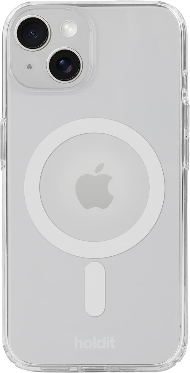Holdit iPhone 15/14/13 MagSafe fodral (vitt)