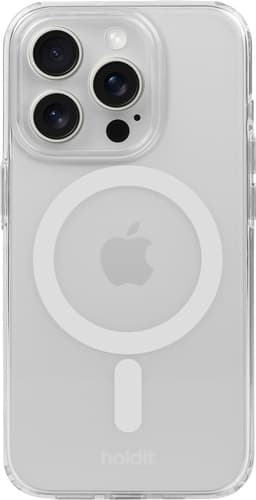 Holdit iPhone 15 Pro MagSafe fodral (vitt)
