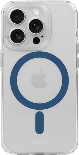 Holdit iPhone 15 Pro MagSafe deksel (blå)