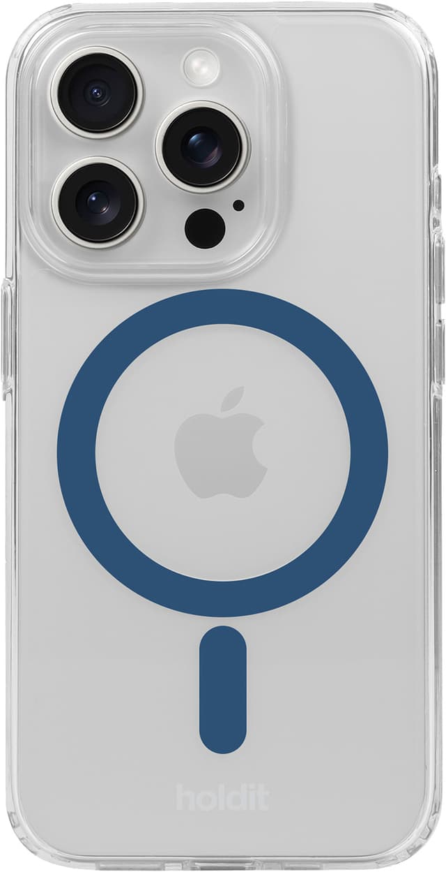 Holdit iPhone 15 Pro Max MagSafe fodral (blått)