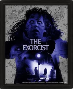 Pyramid International The Exorcist inramad 3D-poster (Exorcism)
